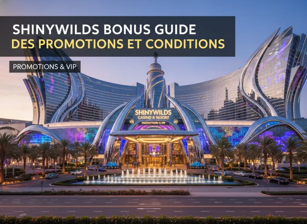 Shinywilds bonus guide des promotions et conditions